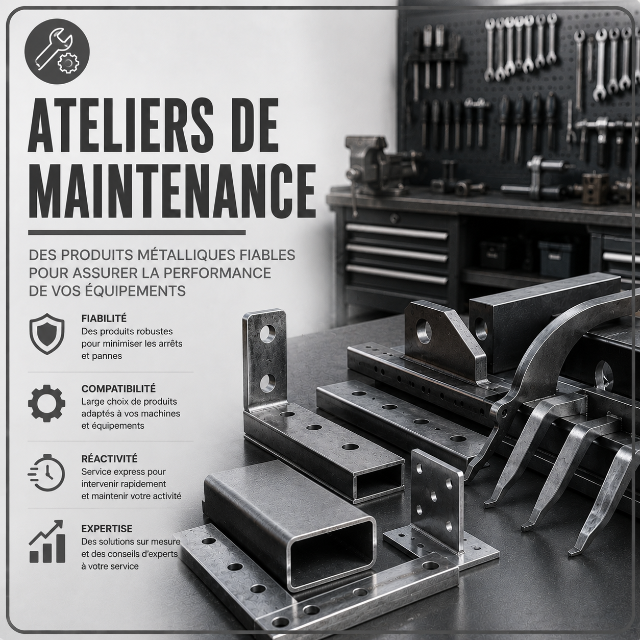 Maintenance industrielle metal pieces maintenance acier fournisseur acier industriel decoupe laser maintenance pliage industriel